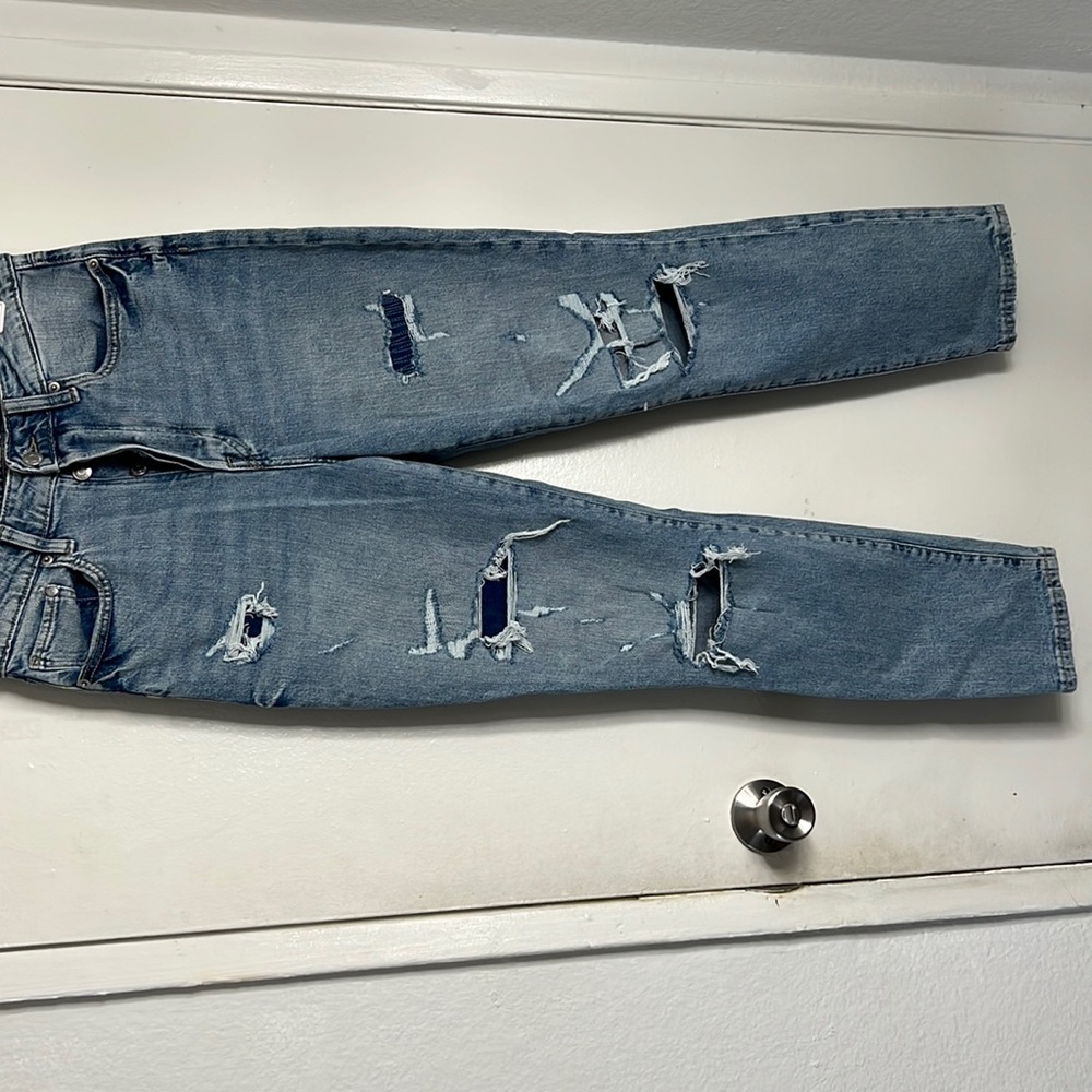 High rise mom jeans